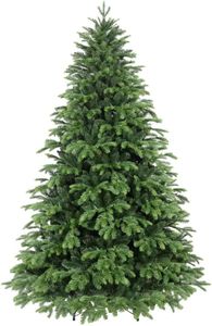 Giulia Grillo Premium Christmas Tree 5ft, 1228 Branches, Realistic, Easy to Assemble, Bushy, PE/PVC, Green, Foldable Metal Stand