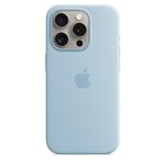 Apple iPhone 15 Pro Silicone Case with MagSafe - Light Blue ​​​​​​​