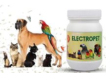 Pet Care International (PCI) Electropet || for Dehydration, Heat Stress, Stress || Birds, Dog, Cat (100 Grm, Electro_Pet)