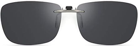 Polarized Clip On Sunglasses Over P