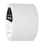 TRENDIKRAFT 4 Inch x 15 mtr Vastu White Color Tape For Toilet, Kitchen and Home Entrance, Vastu Tape Remedy (White, 4 Inch, 15 metres)