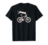 Cat Bike Cycling Bicycle Cycling & Triathlon Fun Cats Lovers T-Shirt