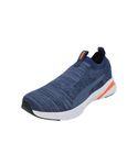 Puma Mens Softride Rift Runlyn Knit Persian Blue-Inky Blue-Rickie Orange Running Shoe - 10 UK (31075603)