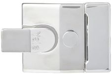 Yale YALP85CHCH P-85-CH-CH-40-Deadlocking Nightlatch Finish, High Security with Automatic Deadlock, Polished Chrome, 40