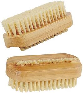2pcs Cepillos para Uñas Cepillo de Uñas de Madera Cepillo de Limpieza para uñas Cepillo de Mano de Fregar Limpieza Cepillo de Uñas Pequeño para Limpieza de Manos, para Niños y Adultos
