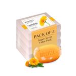 Richfeel Calendula Anti-Acne Soap | For Skin prone to Acne & Blemishes | Physician Formulated | Helps Calm & Replenish Skin | 75 g (Pack of 4)