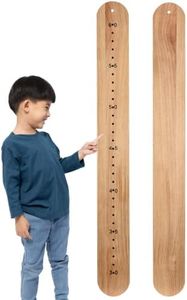 Wooden Ruler Height Chart for Kids - Growth Measurement for The Whole Family - Children Grow Charts for Boys and Girls - Wood Wall Decor for Measuring Height - Chart to Measure How Tall is Your Child