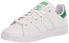 adidas Originals mens Stan Smith Shoes Fashion Sneakers, Ftwr White/Core White/Green, 9 US