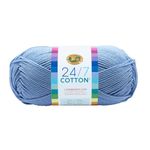 Lion Brand Yarn 761-107 24/7 Cotton Yarn, Sky