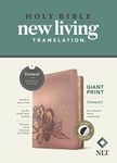NLT Compact Giant Print Bible, Filament-Enabled Edition (Leatherlike, Rose Metallic Peony, Indexed, Red Letter): New Living Translation, Rose Metallic ... Bible, Filament Enabled Edition, Red Letter