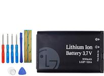 Upplus LGIP-531A SBPL0090501 Battery Compatible with Envoy 2 UN160, Envoy 3 UN170, Saber UN200 T-Mobile B450, Cricket B460, AT&T B470, KU250 with Toolkit