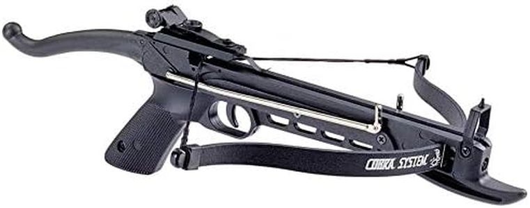 Isaazon 80lbs Pistol Self Cocking Crossbow 3 Arrows New recurve Crossbow Powerful