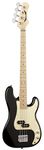 Dean Paramount Maple FB Bass Guitar, Classic Black