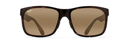 Maui Jim Unisex's Red Sands Sunglasses, Grey Tortoise/Hcl Bronze Polarized, Large