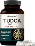 TUDCA 500mg with OX Bile 125mg Per Serving, 120 Capsules – Bile Salts Support, High Absorption Livamate Formula | Liver Cleanse Detox & Repair Supplement | Natural Bitter Taste – Third Party Tested