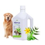 pil Neem Plus Herbal Pet Shampoo | Puppy Safe Shampoo | Anti-Fungal, Anti Ticks And Fleas, Antibacterial, Antiseptic & Ph Balanced Dog Shampoo | Shampoo For Pets, 1000 Milliliter