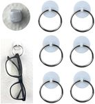 Wis-Sales SticknHang 6-Pak Sticky Putty Damage-Free Sunglass Eye Glass Holder Hanger for Any Wall or Hard Surface (Removeable-Reusable)