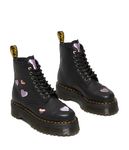 Dr. Martens Women's Sinclair Heart Fashion Boot, Black, 9