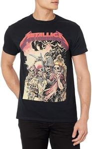 Metallica Men's Four Horsemen T-Shirt, Black, Large