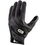 Grip Boost Football Gloves Raptor 2.0 Padded Men's Lineman Gloves with Boost Plus Grip Technology (Black, Medium)