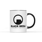 Black Mesa Research Facility Half Life Game Inspired Ceramic Cup Mug