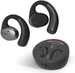 Avantree Medley Pebble [2024 New] - Open-Ear Wireless Earbuds for TV Listening with Bluetooth Transmitter & Charging Dock, Clear Dialogue Headphones for Seniors,Surrounding Awareness