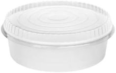Karat FP-PSBL203-OPS 48 oz. Paper Short Bucket Lids (Case of 270)
