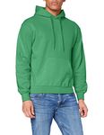 Fruit of the Loom Men's Classic Hooded Sweatshirt, Kelly Green, XL UK