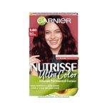 Garnier Nutrisse 2.6 Dark Cherry Red Permanent Hair Dye 1 Kit