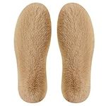 Winter Fluffy Insoles, Thermal Insoles Faux Sheepskin Insoles for Women Men Warm Fleece Wool Thick Replacment Insoles for Boots Sports Shoes(4 UK)