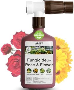 Organic Fungicide for Rose & Flower | 16oz Ready-to-Spray | Controls Powdery Mildew, Black Spot, and Blight | Safe for Organic Gardening