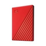 WD 2 TB My Passport Portable HDD USB 3.0 with software for device management, backup and password protection - Red - Works with PC, Xbox and PS4