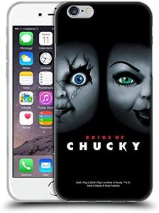 Head Case Designs Officially Licensed Bride of Chucky Poster Key Art Soft Gel Case Compatible with Apple iPhone 6 / iPhone 6s