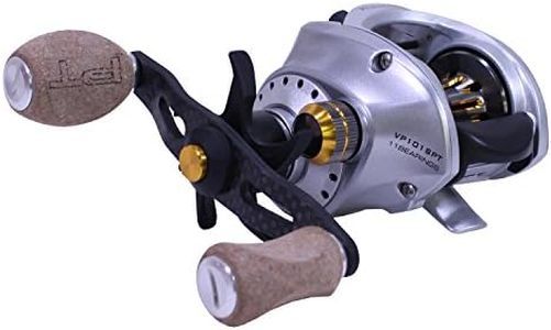 Zebco/Quantum VP101SPT, BX3 Zebco/Quantum, Vapor Baitcast Reel, 100 Size, 6.3: 1 Gear Ratio, 27" Retrieve Rate, 16 lb Max Drag, Left Hand