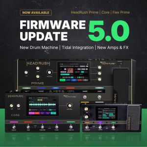 HeadRush Flex Prime Multi-Effects Guitar Pedal – Versatile FX Processor