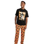 Dragon Ball Z Goku Men’s Sleep Set, Multicolored, Large