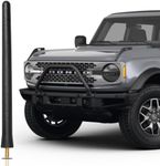 6 3/4 Short Antenna for Ford Bronco 2021-2024 Stubby Antenna Replacement Bronco 2021 2022 2023 2024 Ford Bronco Accessories