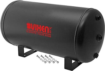 Vixen Air 6 Gallon (22 Liter) 9 Ports Suspension/Air Ride/Bag/Train Horn Air Tank 200 PSI VXT6300