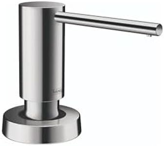 hansgrohe Bath and Kitchen SinkSoap, Talis 4-inch, Modern Chrome, 40448001 Soap Dispenser