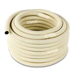 Forestchill 50 Ft AC Drain Hose for Mini Split Air Conditioner Ductless Heat Pump, 5/8" I.D Universal Mini Split Drain Hose Pipe Line, Flexible and UV Resistant Air Conditioner Accessories