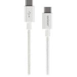 Verizon 4-ft USB-C to USB-C Braided Charge-and-Sync Cable, White