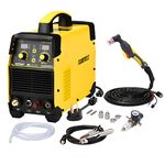 Flameweld Plasma Cutter with Pilot Arc 50A, CUT55DP 110/220V Dual Voltage Plasma Cutting Machine