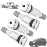 Twowinds TPMS Tyre Air Pressure Control Valve, Front and Rear Wheels, Patriot, Liberty, Grand Cherokee, Avenger, Dakota, Freelander 2, Discovery, Range Rover, 68001696AA (set of 4)