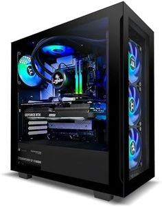 Thermaltake Computer System Rapture Xtreme V5 – Intel 14700/4080 Super / Z790 WiFi/ 32G RGB D5/ Customizable LCD RGB AIO/ V350 Black, CA-4T1-00D1WA-04