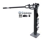 KAKA Industrial YP-38 Floor Type Metal Bender, Sturdy and Versatile Compact Metal Bender with 7 Dies