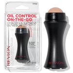 Revlon Face Roller, Oily Skin Control for Face Makeup, Oil Absorbing, Volcanic Reusable Facial Skincare Tool for At-Home or On-the-Go Mini Massage