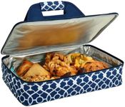 Picnic at Ascot Original Insulated Thermal Food & Casserole Carrier- Keeps Food Hot or Cold- Fits 15" x 10" Casserole Dish- Designed & Quality Approved in The USA