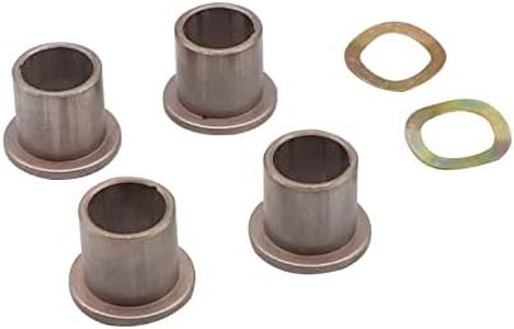 Spindle Bushings Upper and Lower Bushings Bronze, King Pin Wave Washer, Fits Club Car Precedent Golf Carts, King Pin Wave Washer/Spindle BUSHINGS kit