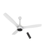 Orient Electric Newly Launched 1200 mm Aeon BLDC PRO,BEE 5-star rated, Anti-Dust Designer Ceiling fan with Remote & 5 yrs Warranty by Orient, Boost mode for High Air Delivery - Pixel White