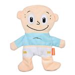 Nickelodeon for Pets Rugrats Tommy Pickles Flattie Plush Crinkle Dog Toy | 6 Inch Crinkle Toys for Dogs Nickelodeon Toys - Rugrats Toys for Dogs from Nickelodeon 90s | Small Plush Toys for Dogs